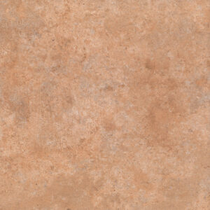 Baldosa cerámica color terracota con textura moteada y aspecto envejecido